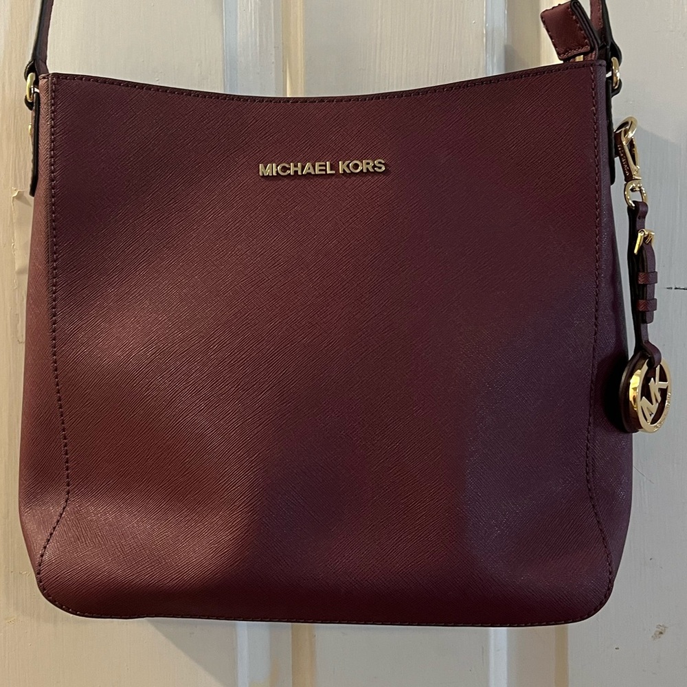 Michael Kors Dark Red Shoulder Bag